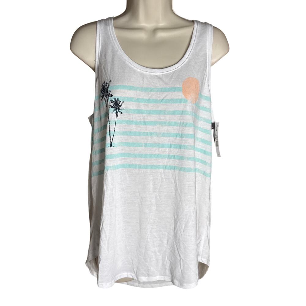 Grayson Threads Tropical Sunset Tank XXL NWT